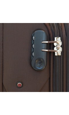 ALEZAR Travel Bag Coffee (20" 24" 28")