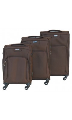 ALEZAR Travel Bag Coffee (20" 24" 28")