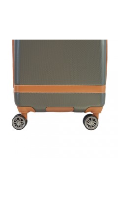 ALEZAR LUX Travel Bag Brown/Gray (20" 24" 28")