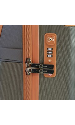 ALEZAR LUX Travel Bag Brown/Gray (20" 24" 28")