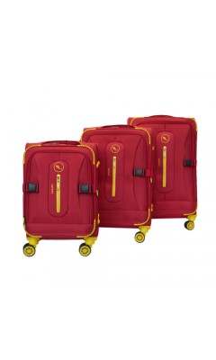 ALEZAR Travel Bag Red/Yellow (20" 24" 28")