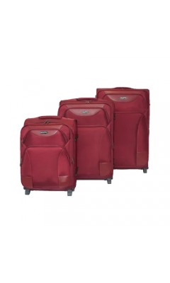 ALEZAR LUX Travel Bag Red (20" 24" 28")