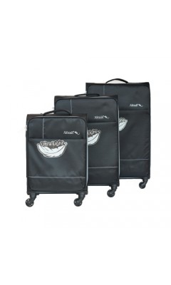 ALEZAR ULTRALIGHT Travel Bag Black (20" 24" 28")